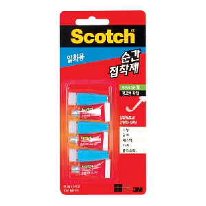 3M)순간접착제(일회용/젤/AD119/0.5g*3개)