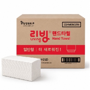 삼정펄프)리빙핸드타올 일반형(100매×50팩)