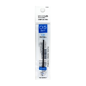 마이펜)3색볼펜 리필심(0.38mm/파랑)-다스(12개입)