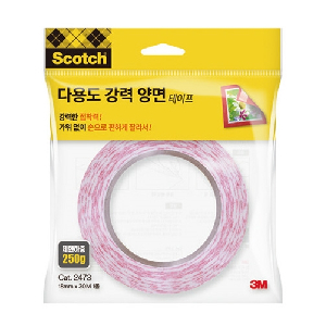 3M)강력 양면 테이프(2473/18mmx30m)