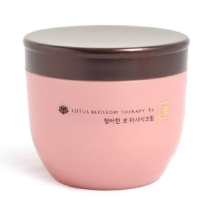 피부 오래된각질 모공속찌꺼기 로투스마사지크림 300g