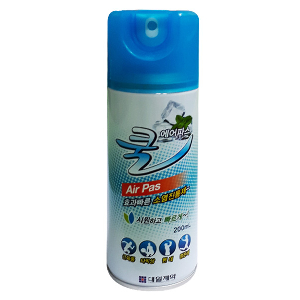 쿨에어파스200ml