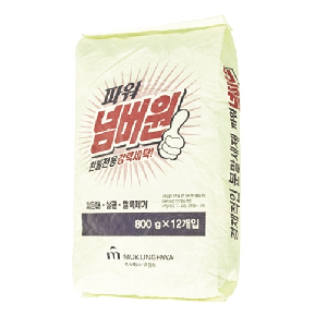 무궁화)파워넘버원 가루세탁비누(800g×12봉)