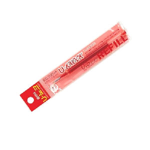 동아)유노크펜 리필(0.5mm/적)-낱개