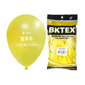펄풍선(30Cm/옐로우/50입)