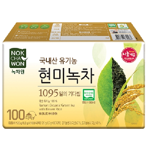 녹차원)유기농 현미녹차 1.2g*100T