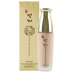 설려 인삼 감초 설련 추출물 파운데이션 21호 50ml