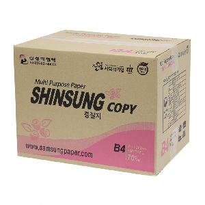 신성 친환경 중질지 B4/70g/2.500매
