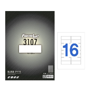 폼텍)잉크젯용광택라벨(PS-3107/10매)