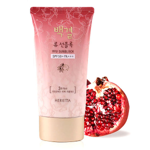 피부톤 보정효과 베이스겸용 강력한 여름 선블록 60g
