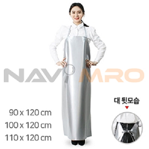 양면코팅 유광 방수 앞치마 (대)_1EA