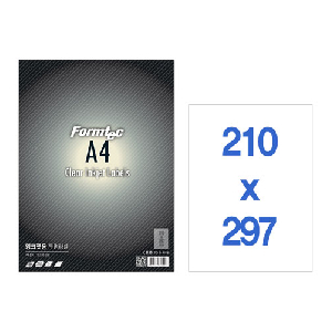 폼텍)잉크젯투명라벨(IC-3130/5매)