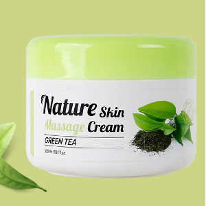 피부 셀프홈케어 보습성분함유 마사지크림 300ml 녹차