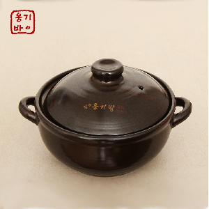 황토 옹기방 내열냄비 소