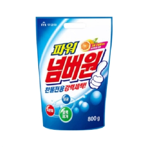무궁화 파워넘버원 리필 (800g,가루비누)