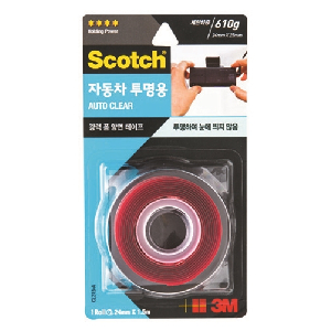 3M)스카치 강력 자동차 투명 폼 양면테이프 (CL215-A)