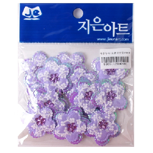 이중장식(오팔자수꽃)-보라