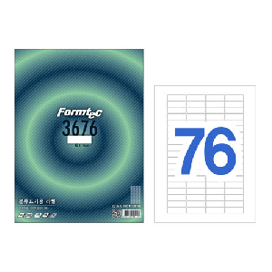폼텍)분류표기용라벨(LQ-3676/20매)