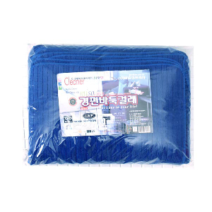 미소진 초극세사 경편바둑걸레 40cmx60cm (20매입) 블루