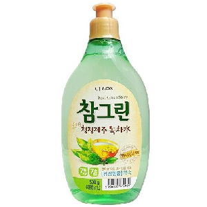 라이온)참그린 주방세제 녹차뽀드득(500g)