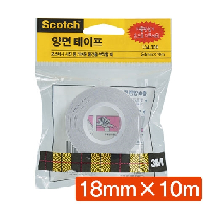 3M)종이양면테이프(138/18*10m)