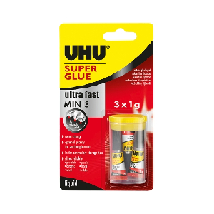 UHU 우후 슈퍼글루 미니 3 x 1ml