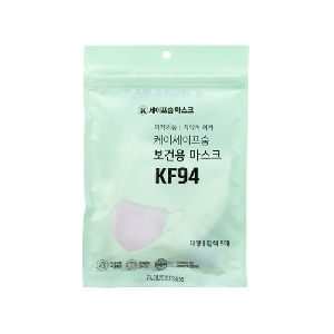 세이프숨)2D보건용마스크KF-94(화이트/5P)