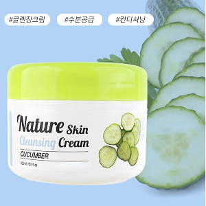피부 부드럽게 메이크업 제거 오이 클렌징크림 300ml