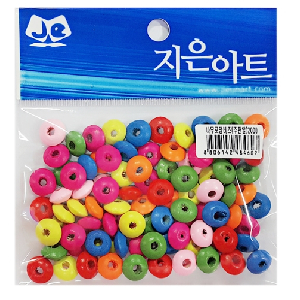 나무모양비즈(주판알)