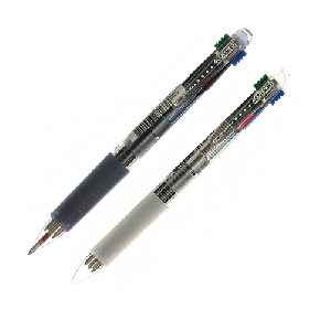 문화)4색볼펜 S(0.7mm/흑,청,적,녹)