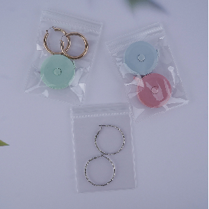 포장백 9x13cm 10p 소형 지퍼백 악세사리 PVC 지퍼팩 봉투 두꺼운