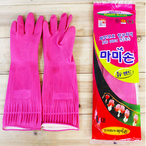 마미손 고무장갑 뉴밴드 L 핑크