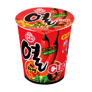 오뚜기 열라면 컵 (62g/15개입/BOX)