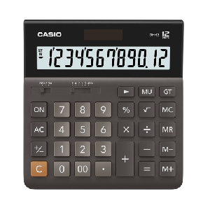 카시오)계산기(DH-12-BK/블랙/12자리)