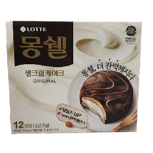 롯데)몽쉘(크림케이크/408g/12개입)