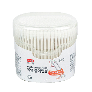 롯데이라이프 듀얼 종이면봉 300p