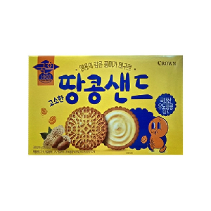 크라운)국희땅콩샌드(대/279g)