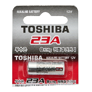 도시바)친환경건전지 23A
