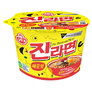 오뚜기)진라면 매운맛 큰컵(12개입)