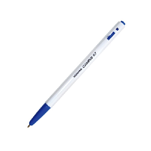 문화)캠퍼스볼펜(0.7mm/청)-다스(12개입)