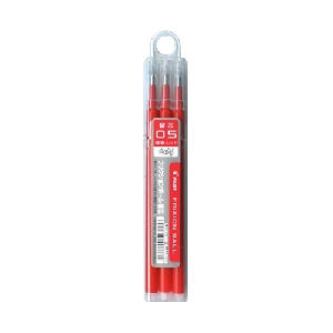 빠이롯트)지워지는프릭션볼펜리필(0.5mm/LFBKRF30EF/적색/3개입)