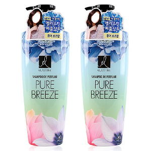 순수 화이트퓨어향 지속되는잔향 헤어샴푸 600ml 2개