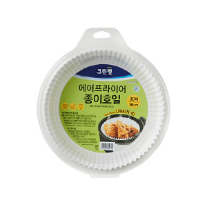 크린랩 에어프라이어 종이호일 16cm 30매