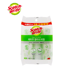 3M 스카치브라이트 테이프 클리너 대형 리필 3매입