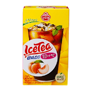 오뚜기)힐링타임 아이스티 복숭아 20T
