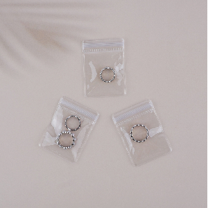 포장백 5x7cm 10p 작은 지퍼백 다용도 소형 주얼리 파우치 반지 포장 PE