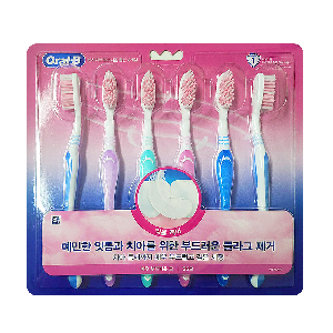 오랄비 센시티브 프리시즌 클린 6개입