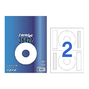 폼텍)시디라벨(IJ-3642P/100매/잉크젯 전용)