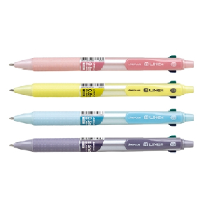 라인플러스)M라인4 4색볼펜(0.5mm/스카이블루)