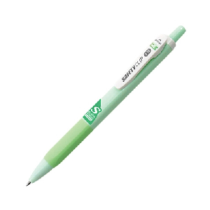 마이펜)세이프티클립S 볼펜(0.38mm/애플그린)